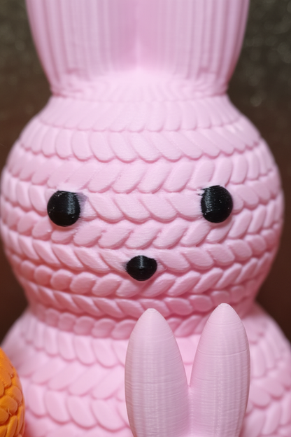 Close-up of knit texture detail
