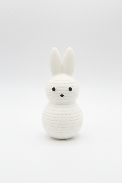 White bunny detail shot